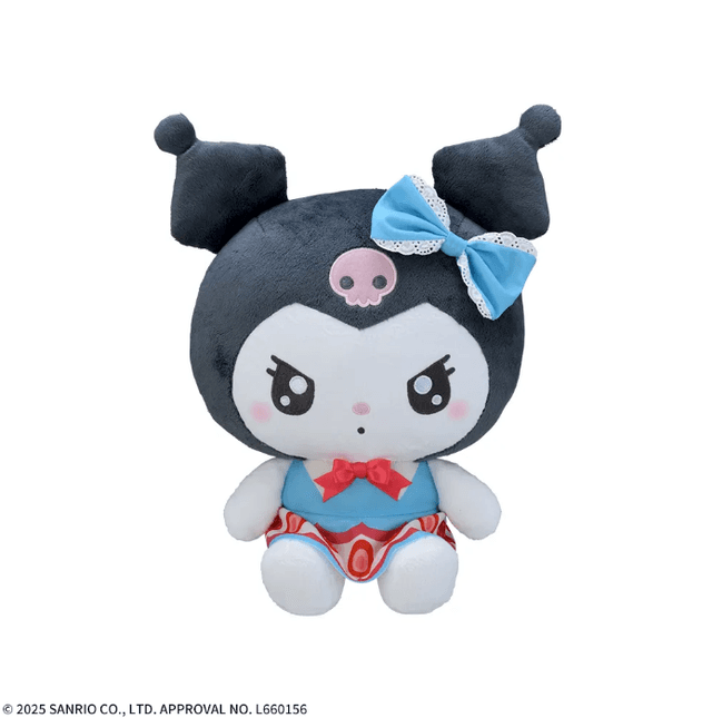 ゆるかわ サンリオキャラクターズ Lぬいぐるみ“クロミ” ANNIVERSARY PARTY