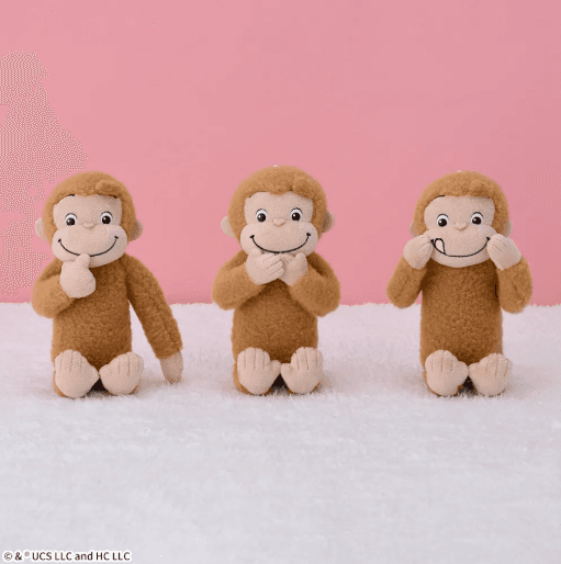 おさるのジョージ ほわぽて ぬいぐるみ