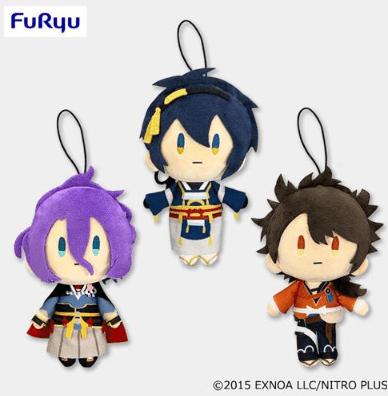 刀剣乱舞ONLINE ゴム紐付き御伴散歩ぬいぐるみ②
