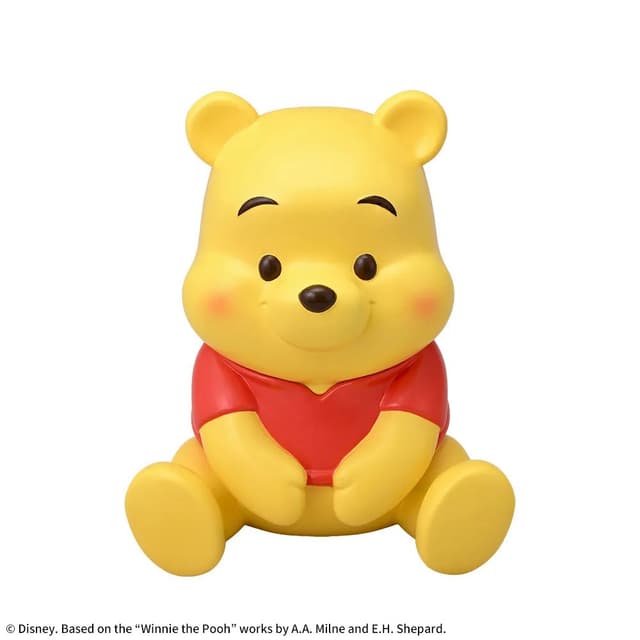くまのプーさん 赤いほっぺ PtZ ソフビ貯金箱