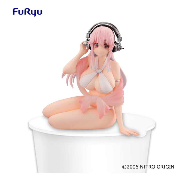 すーぱーそに子 ぬーどるストッパーフィギュアーホワイトビキニver.ー