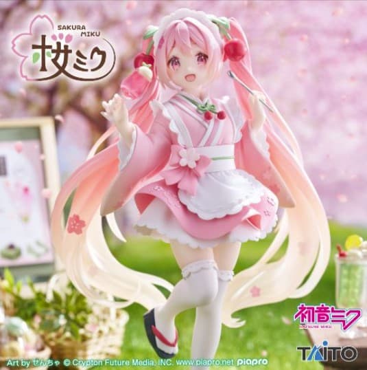 桜ミク Coreful フィギュア ~描き下ろし和風喫茶ver.~