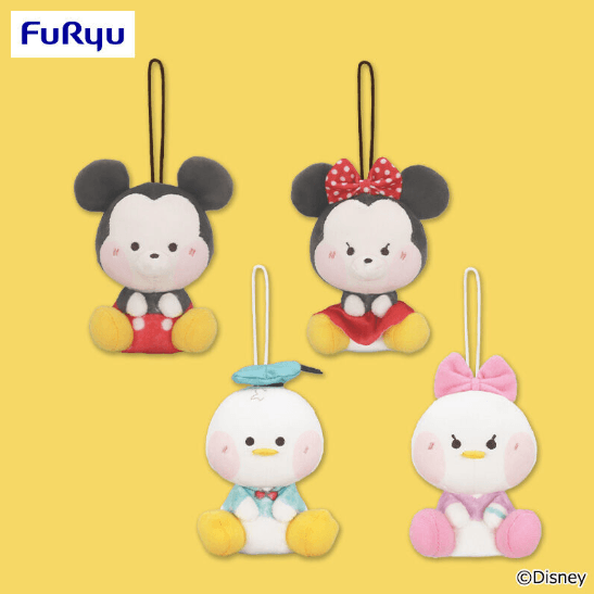 ミッキー&フレンズ ぷくちーく マスコット