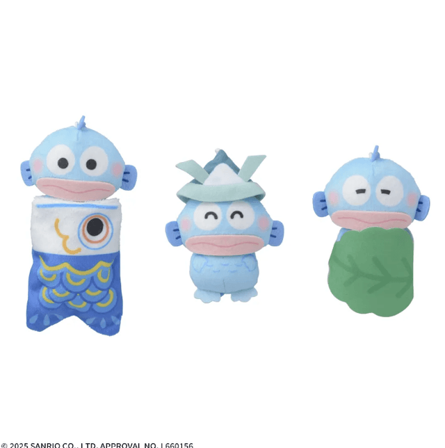 ゆるかわ サンリオキャラクターズ Deco Charmy マスコット“ハンギョドン” こどもの日