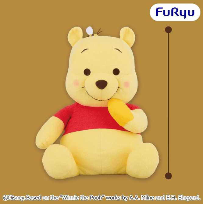 くまのプーさん FukuFuku 超超BIGぬいぐるみ~はちみつの日~