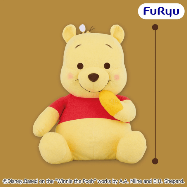 くまのプーさん FukuFuku 超超BIGぬいぐるみ~はちみつの日~