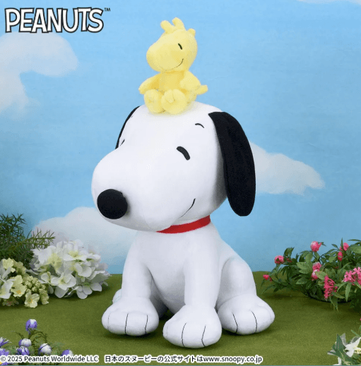 SNOOPY™ LLぬいぐるみ“スヌーピー&ウッドストック”