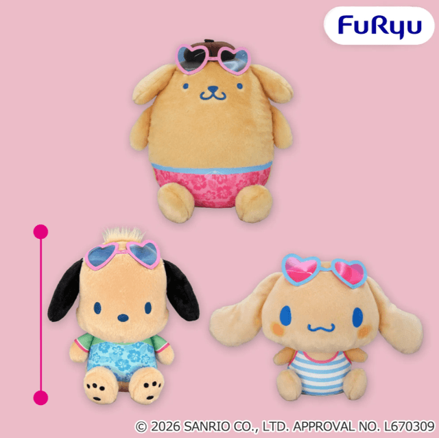 サンリオキャラクターズ こんがり日焼けBIGぬいぐるみvol.1