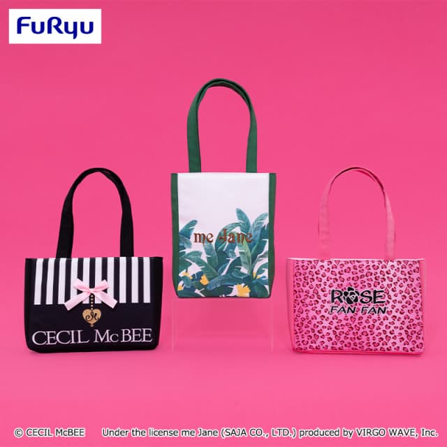 CECIL McBEE/me Jane/ROSE FAN FAN ショッパー風トートバッグ