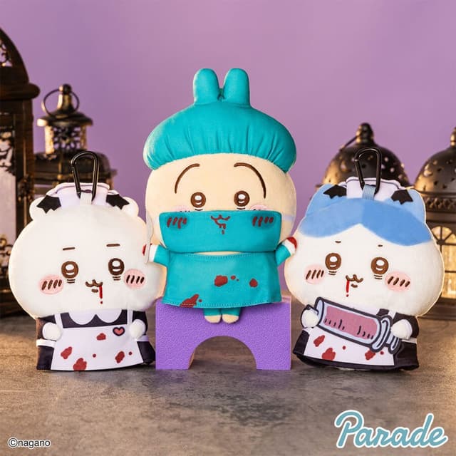 ちいかわハロウィンがまぐちポーチ①