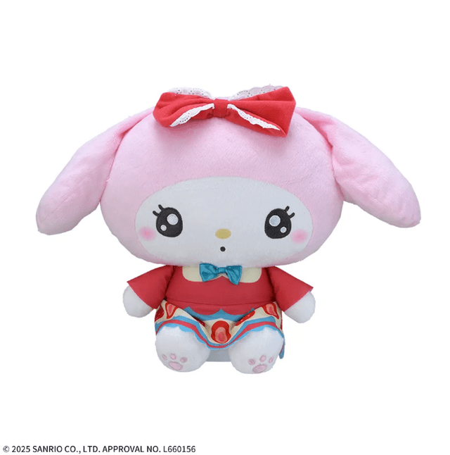 ゆるかわ サンリオキャラクターズ Lぬいぐるみ“マイメロディ” ANNIVERSARY PARTY