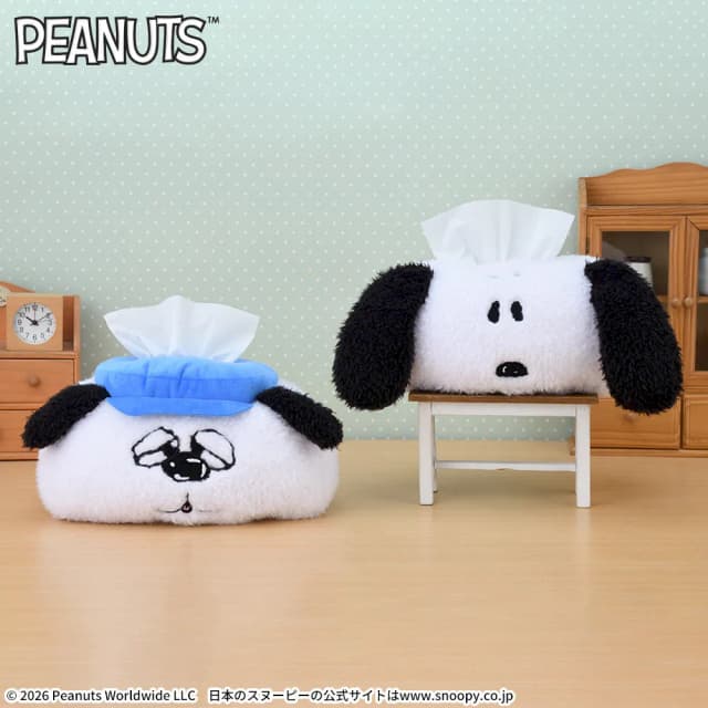 SNOOPY™ PtZ フェイスティッシュボックスカバー