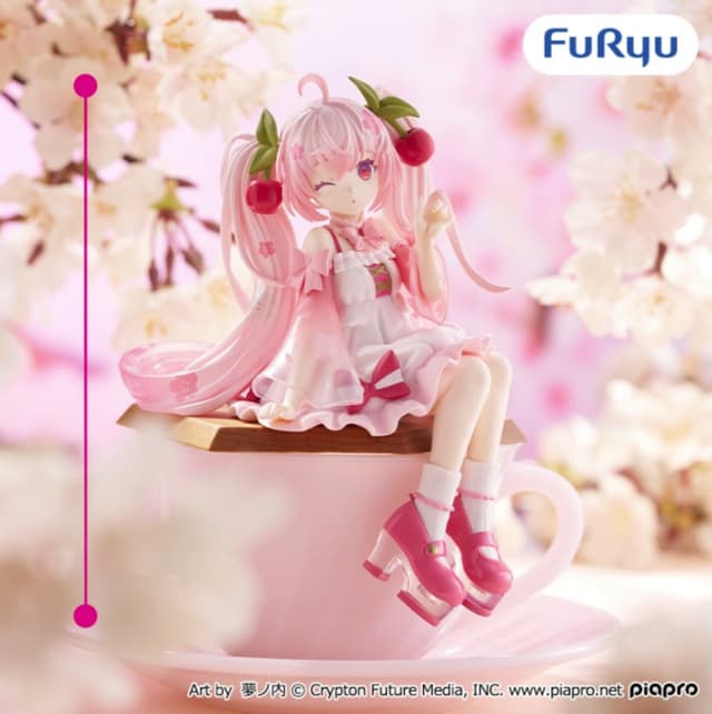初音ミク ぬーどるストッパーフィギュアー桜ミク2025ウィンクー
