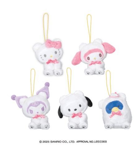 サンリオキャラクターズ ホワイトベアおすわりマスコット