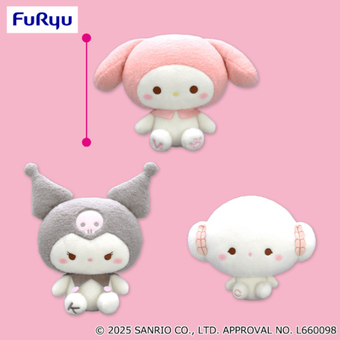 サンリオキャラクターズ ミルキーボア BIGぬいぐるみ~マイメロディ・クロミ・こぎみゅん~