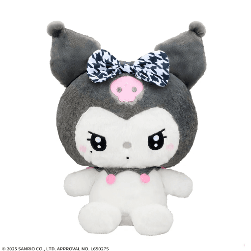 ゆるかわ サンリオキャラクターズ スーパーラージぬいぐるみ“クロミ” GIRLY CHIC