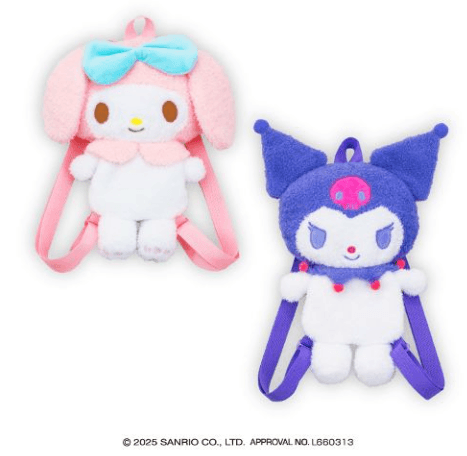 マイメロディ♡クロミ ぬいぐるみリュック2