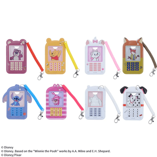 ディズニー&ピクサーキャラクター ケータイ型パスケース