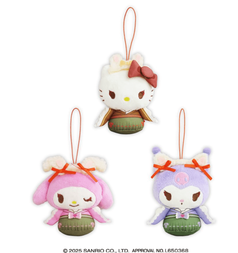 サンリオキャラクターズ もふ耳レトロロリヰタマスコット1