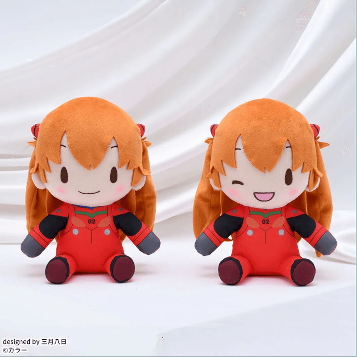 エヴァンゲリオンシリーズ ふわぷち Mぬいぐるみ“アスカ”