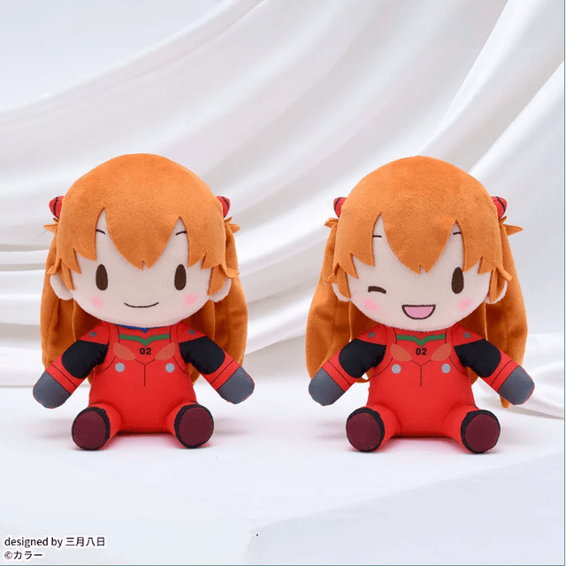 エヴァンゲリオンシリーズ ふわぷち Mぬいぐるみ“アスカ”