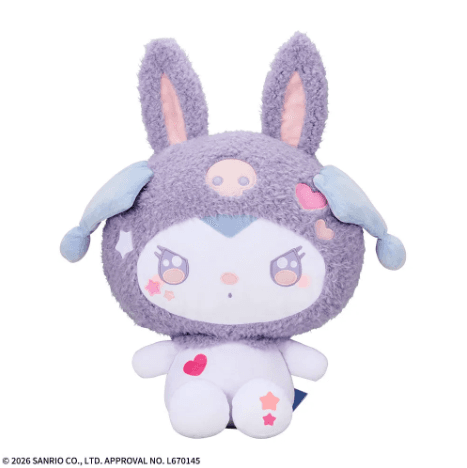 ゆるかわ サンリオキャラクターズ LLぬいぐるみ“クロミ” Patch Rabbits