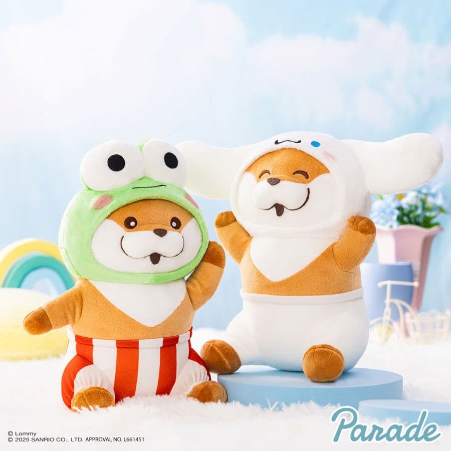 可愛い嘘のカワウソ×サンリオキャラクターズBIGぬいぐるみ③