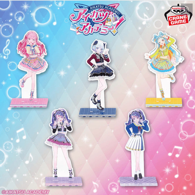 アイカツアカデミー! スタンド付きアクリルプレート~Happy Academy!~