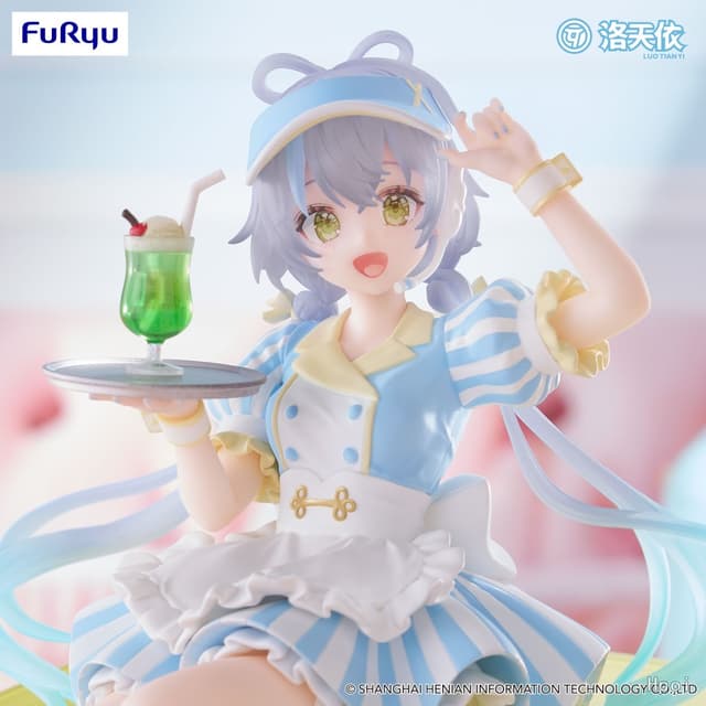 洛天依 ぬーどるストッパーフィギュアー洛天依・ウェイトレスver.ー