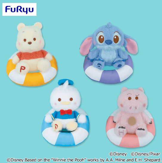 ディズニー&ピクサーキャラクター ミルキーボア うきわマスコット