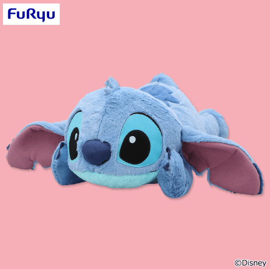 ディズニー スティッチ ほおづえ超BIGぬいぐるみ