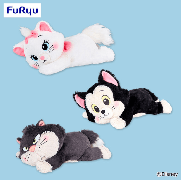 ディズニーキャラクター くったり BIGぬいぐるみ マリー・フィガロ・ルシファー
