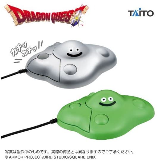 ドラゴンクエスト AM PCマウス はぐれメタル&バブルスライム