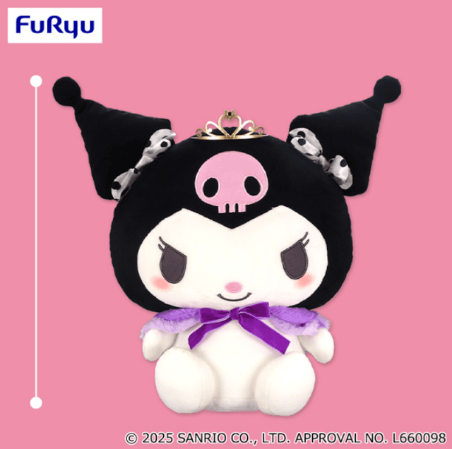 クロミ HBD Kuromi♥超BIGぬいぐるみ