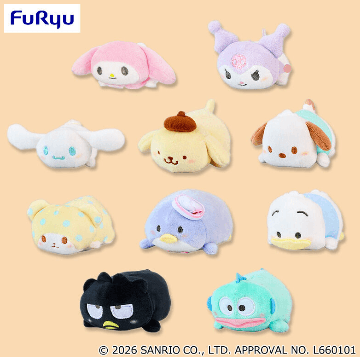 サンリオキャラクターズ ぽってりおしりマスコット