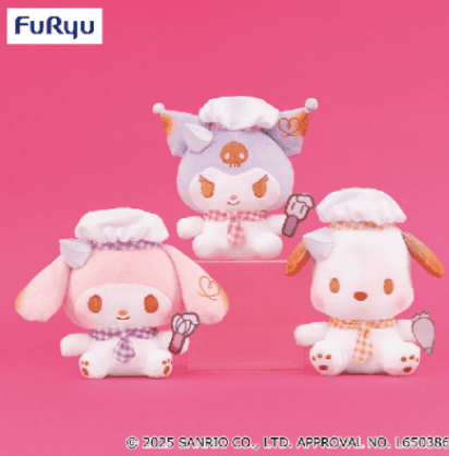 サンリオキャラクターズ ましゅまるむパティシエぬいぐるみ①