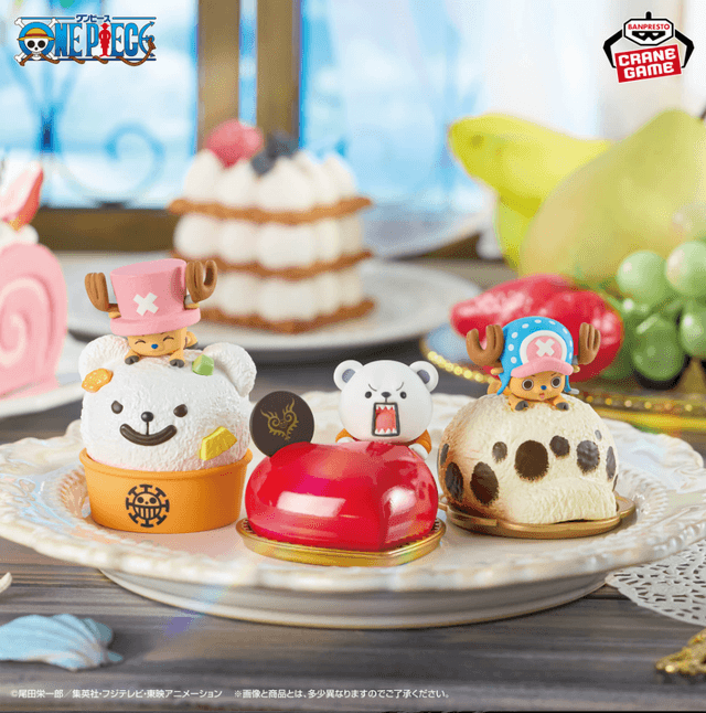 ワンピース Paldolce collection チョッパーとベポとハートの海賊団