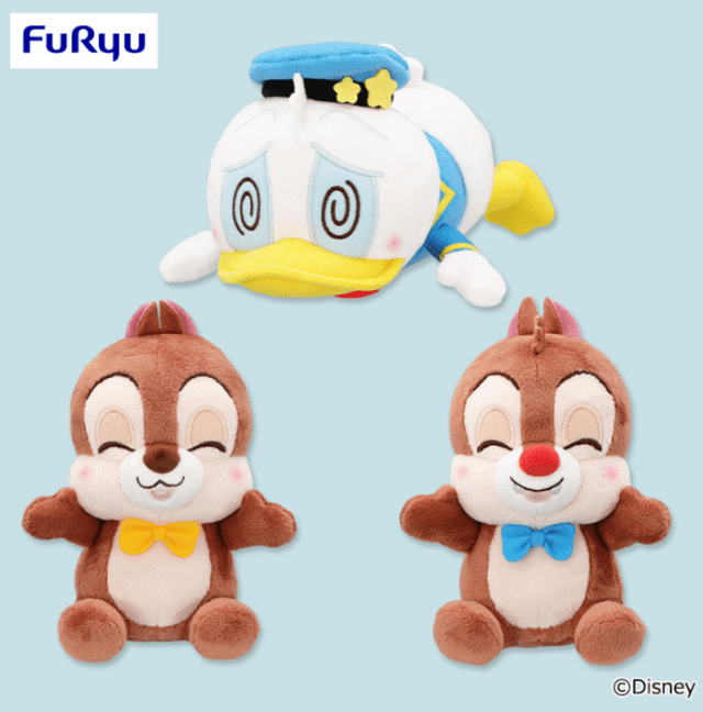 ミッキー&フレンズ ドタバタパーティ FukuFukuぬいぐるみ