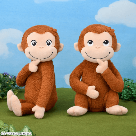 おさるのジョージ Lぬいぐるみ それなあに?
