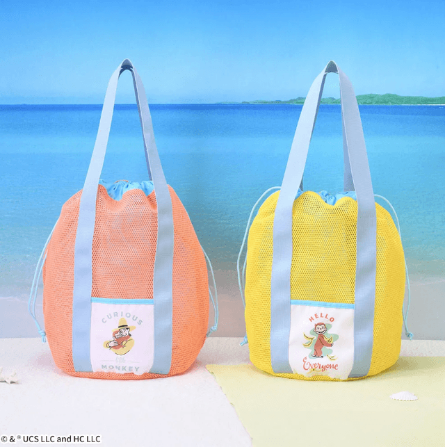 おさるのジョージ PtZ メッシュトートバッグ