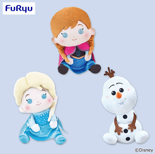 アナと雪の女王 こてっとぺったん BIGぬいぐるみ