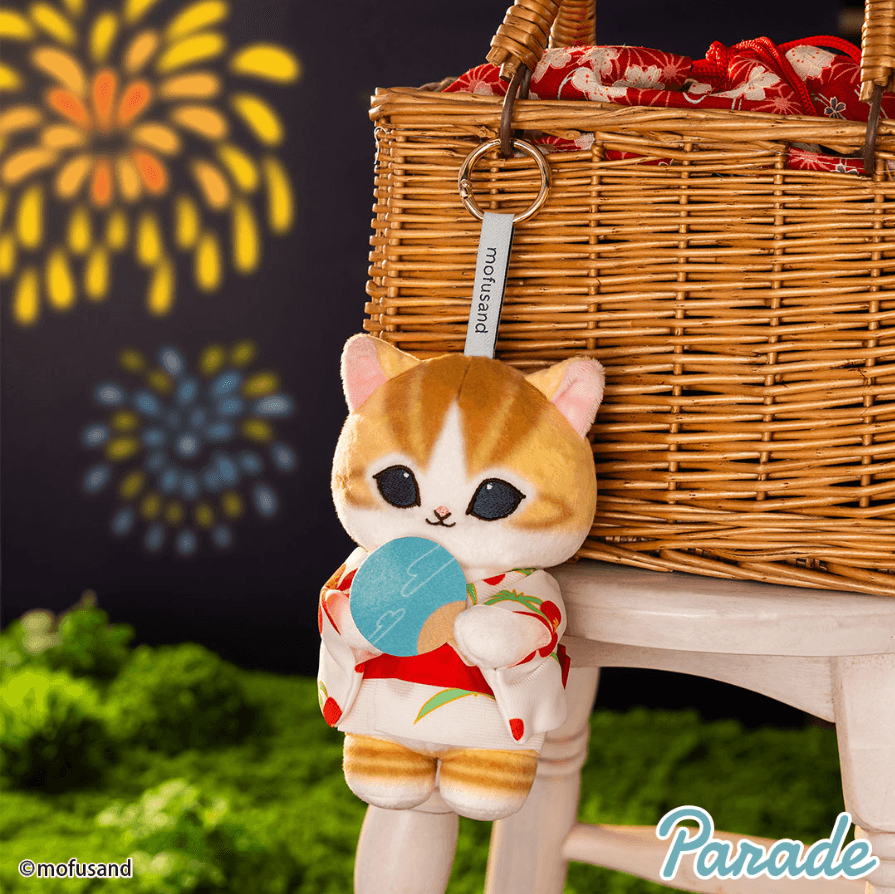 mofusand浴衣にゃんおおきめマスコット