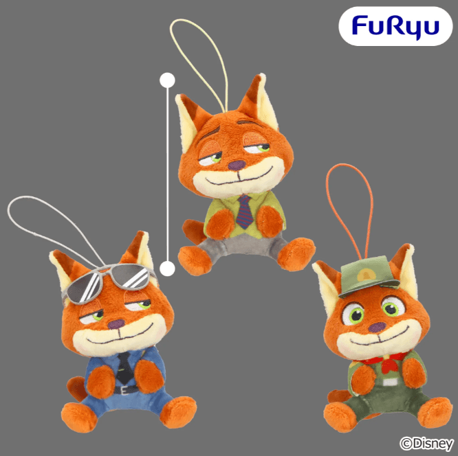 ズートピア WE LOVE YOU! -Nick Wilde- こてっとぺったんミニ マスコット