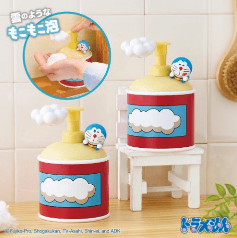 ドラえもん 雲かためガス風ハンドソープボトル