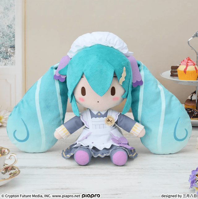 初音ミクシリーズ ふわぷち Mぬいぐるみ“初音ミク”-クラシカルメイド-