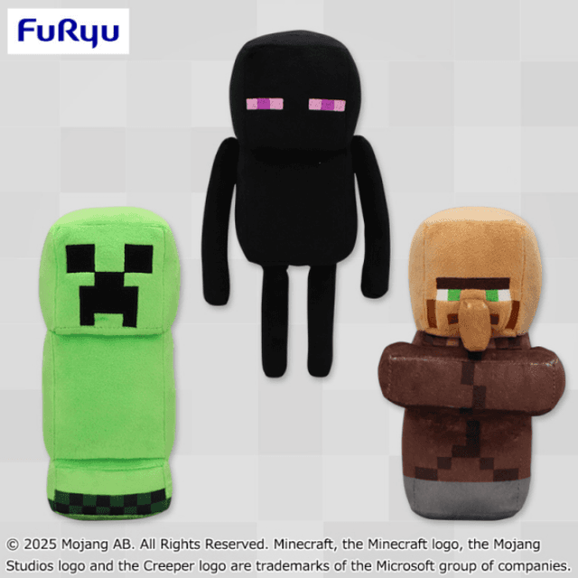 マインクラフト アソートぬいぐるみ