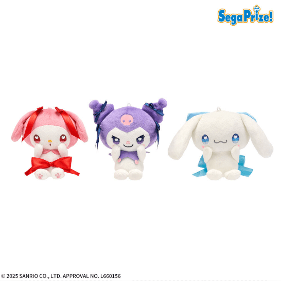 ゆるかわ サンリオキャラクターズ マスコット RIBBON HOLIC