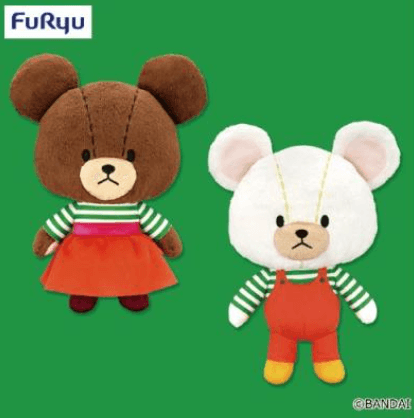 くまのがっこう レトロガーリーBIGぬいぐるみ