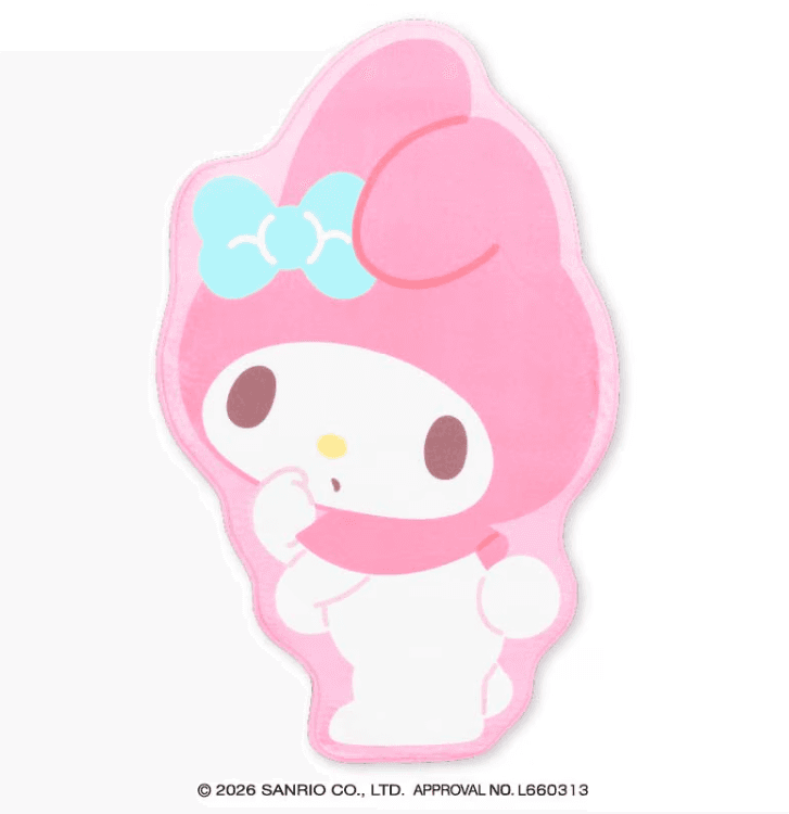 マイメロディ 特大ダイカットマット
