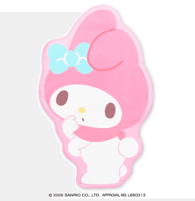マイメロディ 特大ダイカットマット